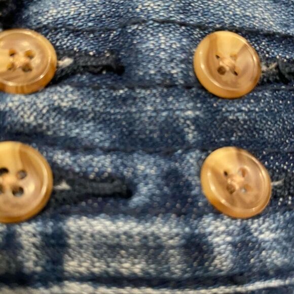 Old Navy Denim Jean Skirt Adjustable Waist Toddler Size 2T - Picture 4 of 8